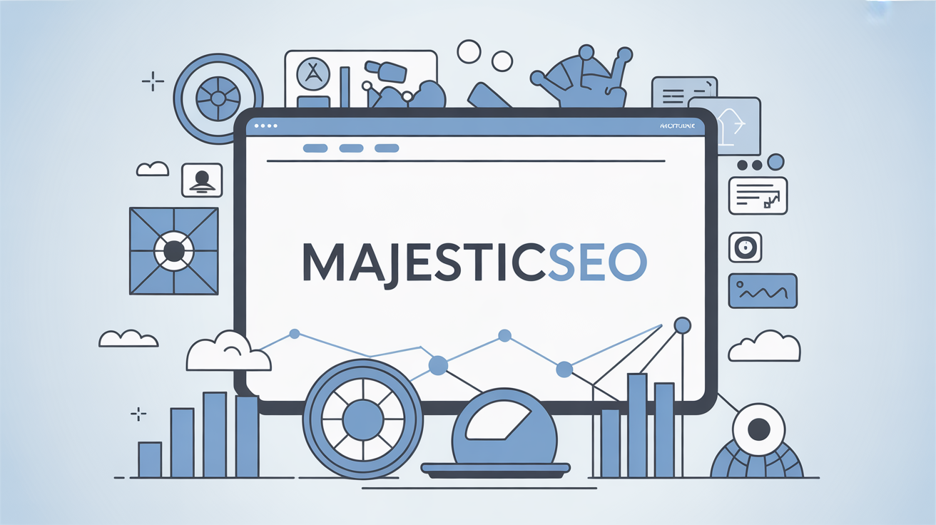 Ecran MajesticSEO donnees SEO illustration