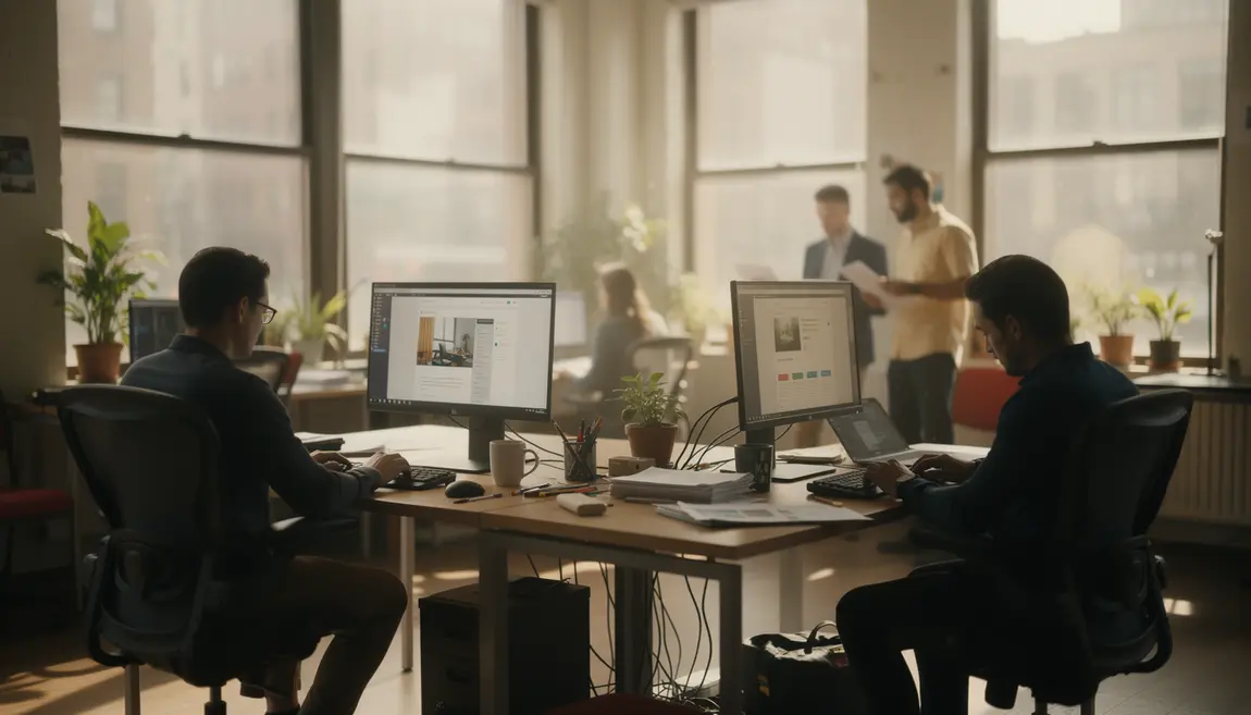 Bureau professionnel PME agence web SimplyWeb