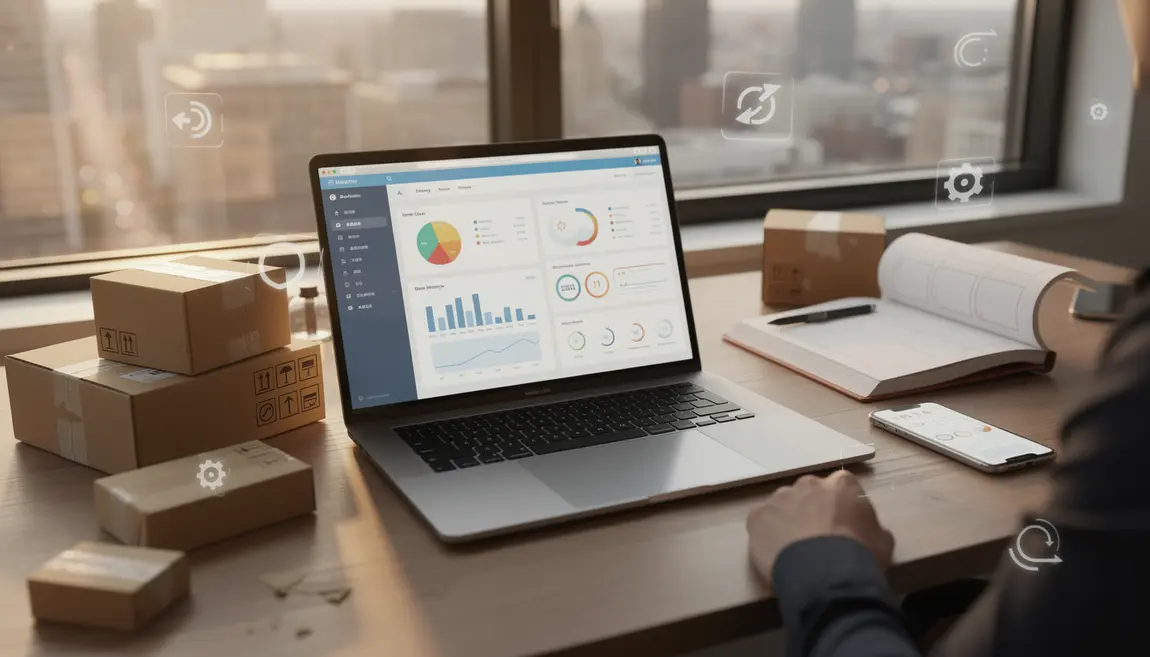 bureau moderne automatisation e-commerce CJ Dropshipping