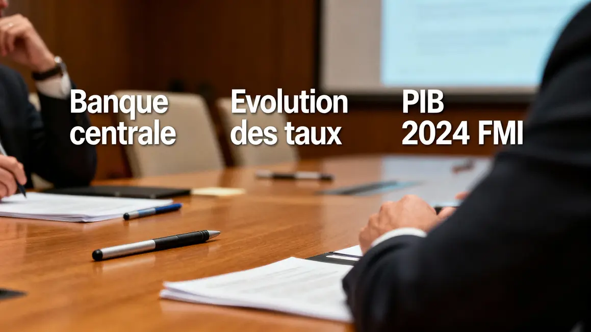 Tableau banques centrales politiques monétaires 2024 chiffres FMI