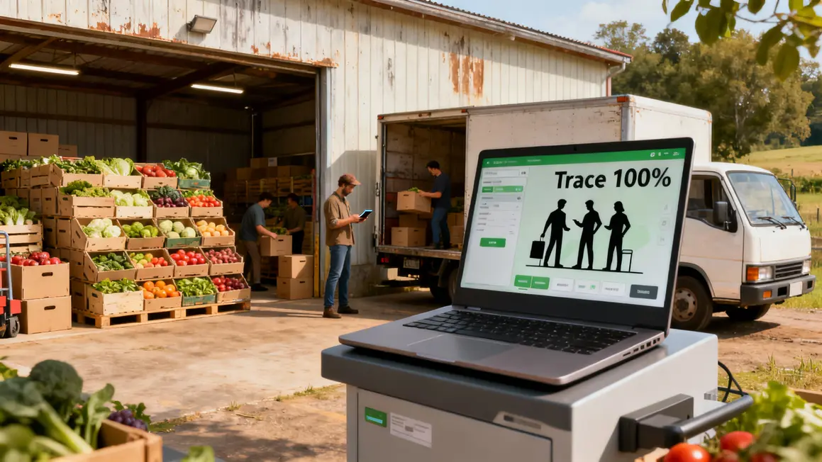 Logistique digitalisée circuit court farm-to-market
