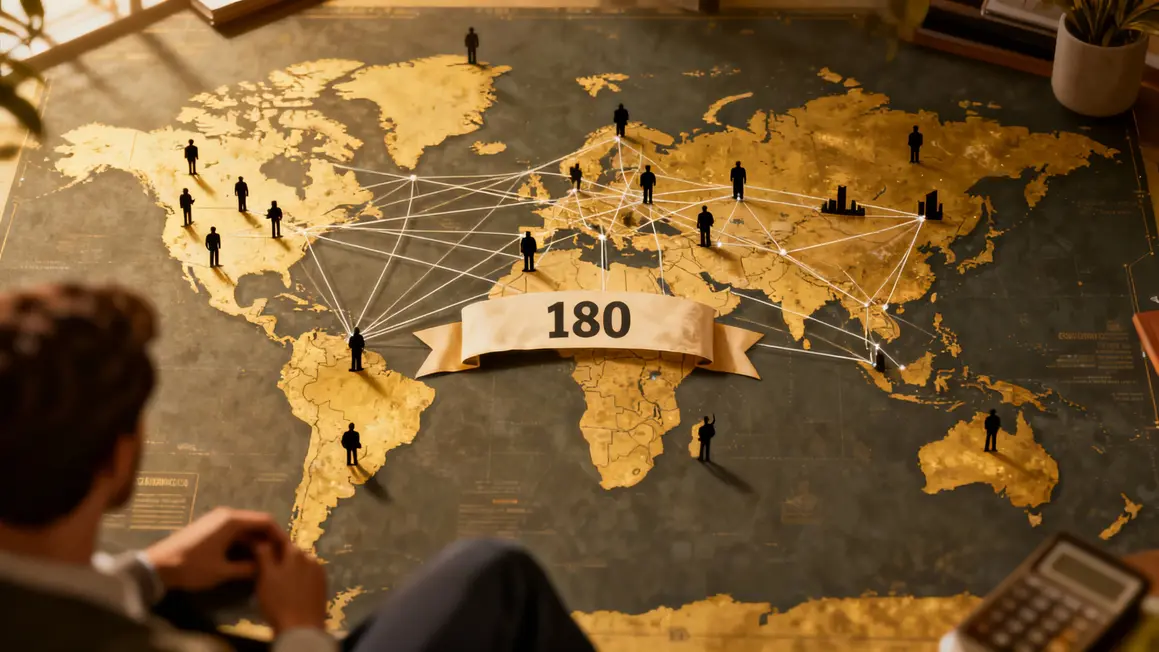 Carte réseau mondial Awin expansion affiliation