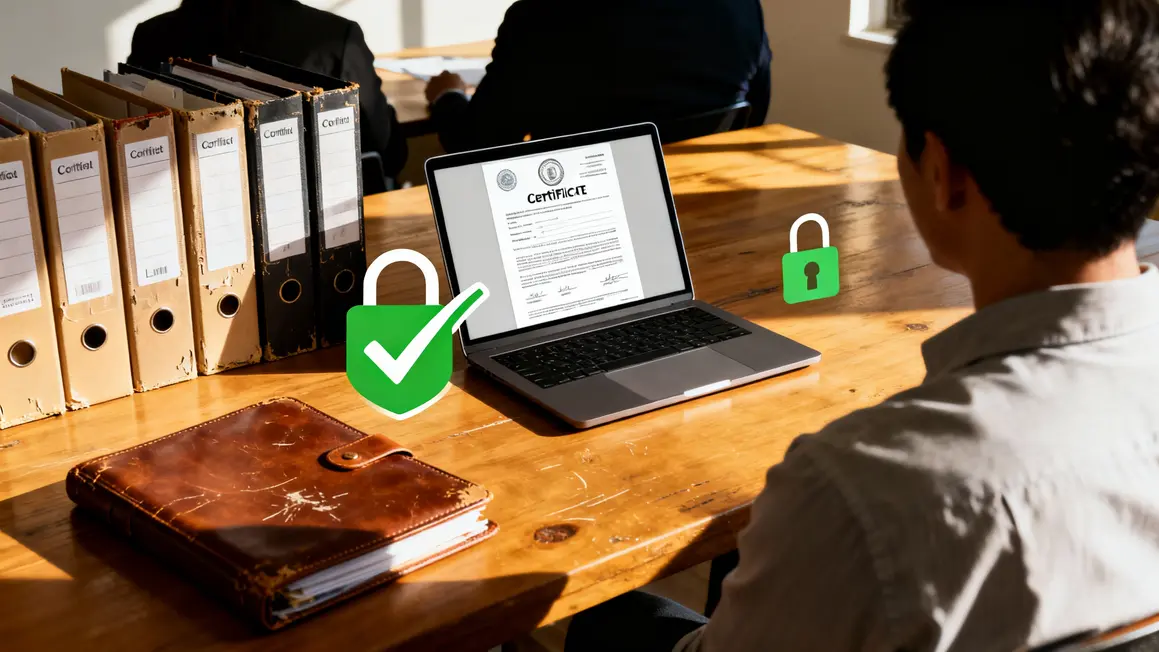 dossiers certifies attestation legale