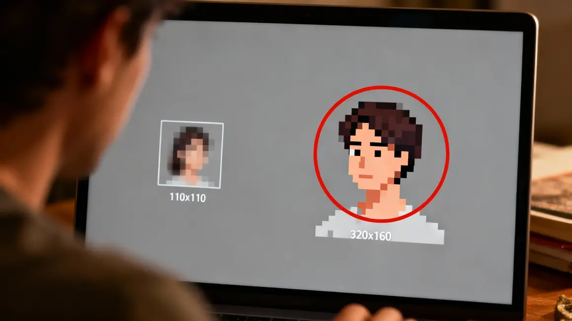 photo profil instagram limite pixelise