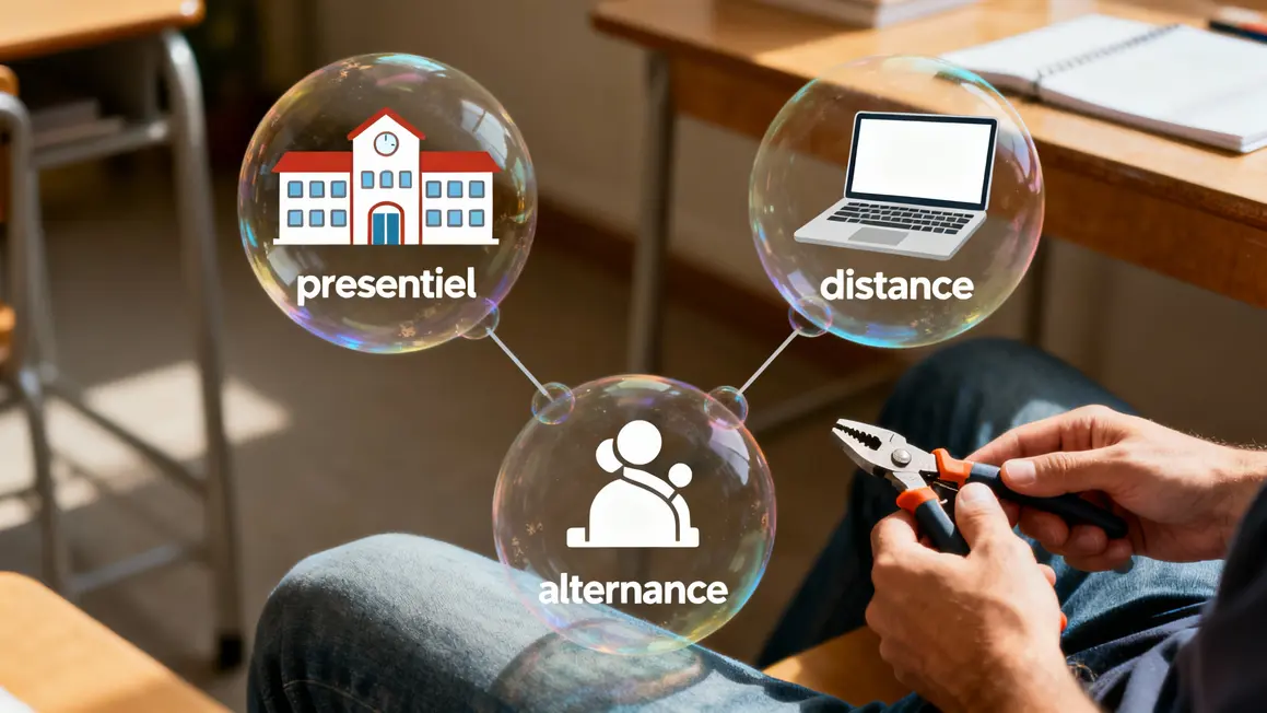 Présentiel distance alternance CAP esthétique cosmétique parfumerie