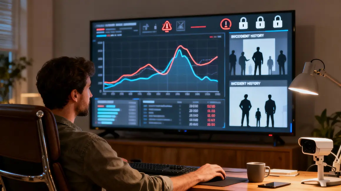 Tableau outils securite Securitas courbes et pictogrammes