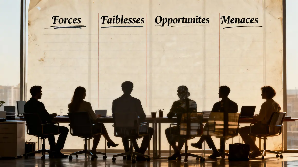 plan de communication forces faiblesses opportunités menaces