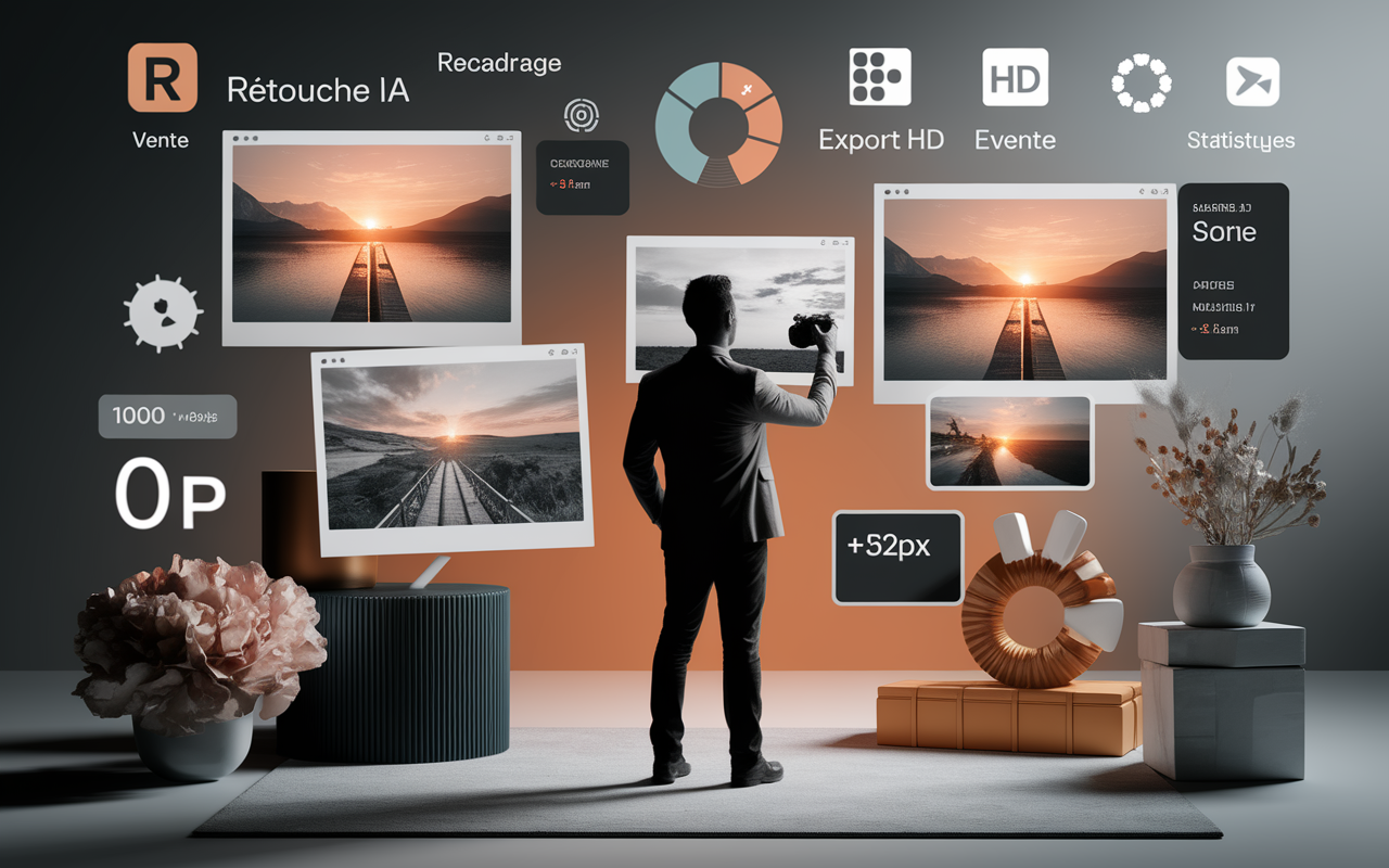 Dashboard wix photo studio edition ia et outils